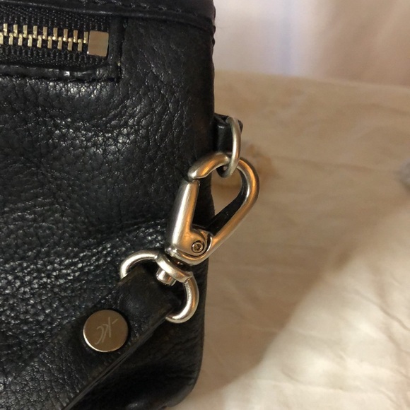 KENNETH COLE NY black pebble leather wristlet/wallet. Holds up to 6 cards. - Picture 5 of 14